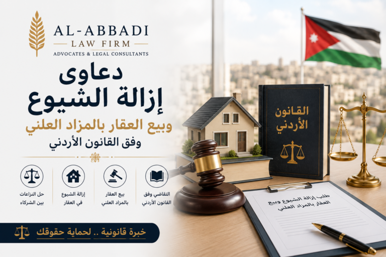 إزالة الشيوع والبيع بالمزاد العلني