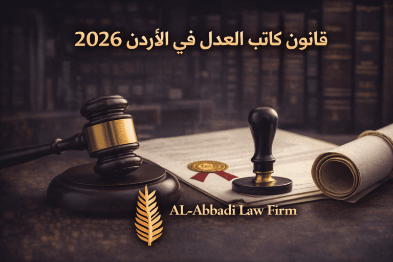 قانون كاتب العدل 2026