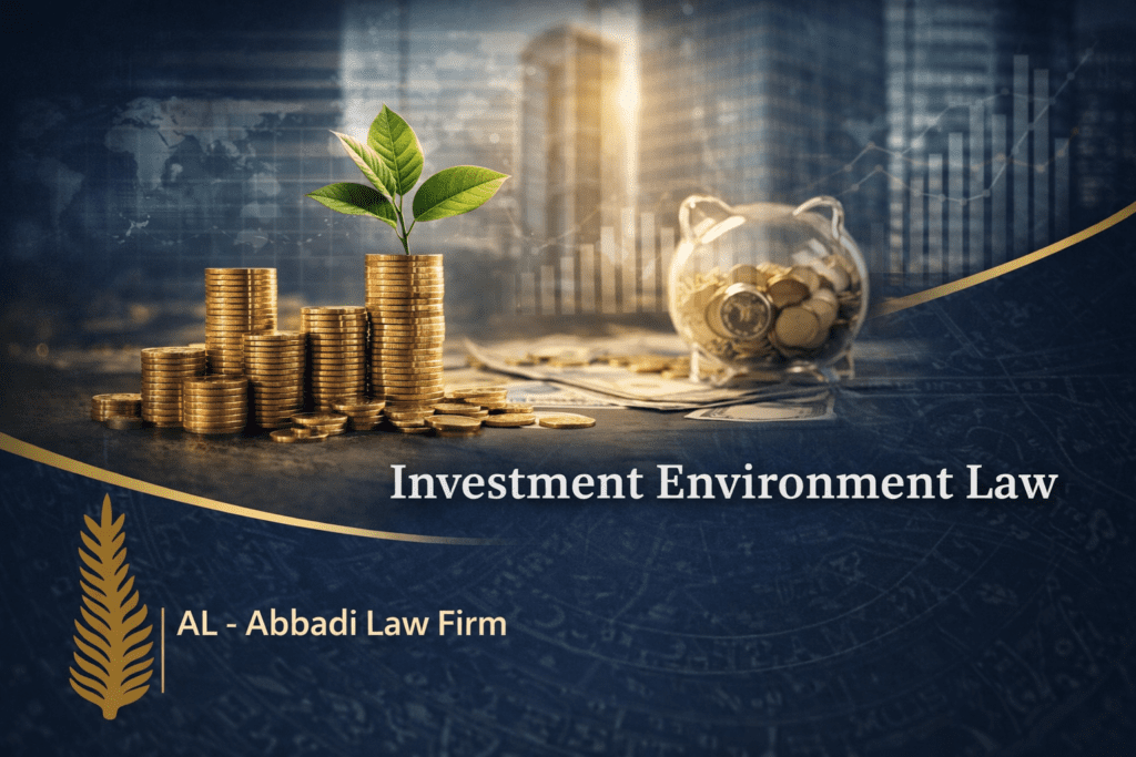 قانون البيئة الاستثمارية