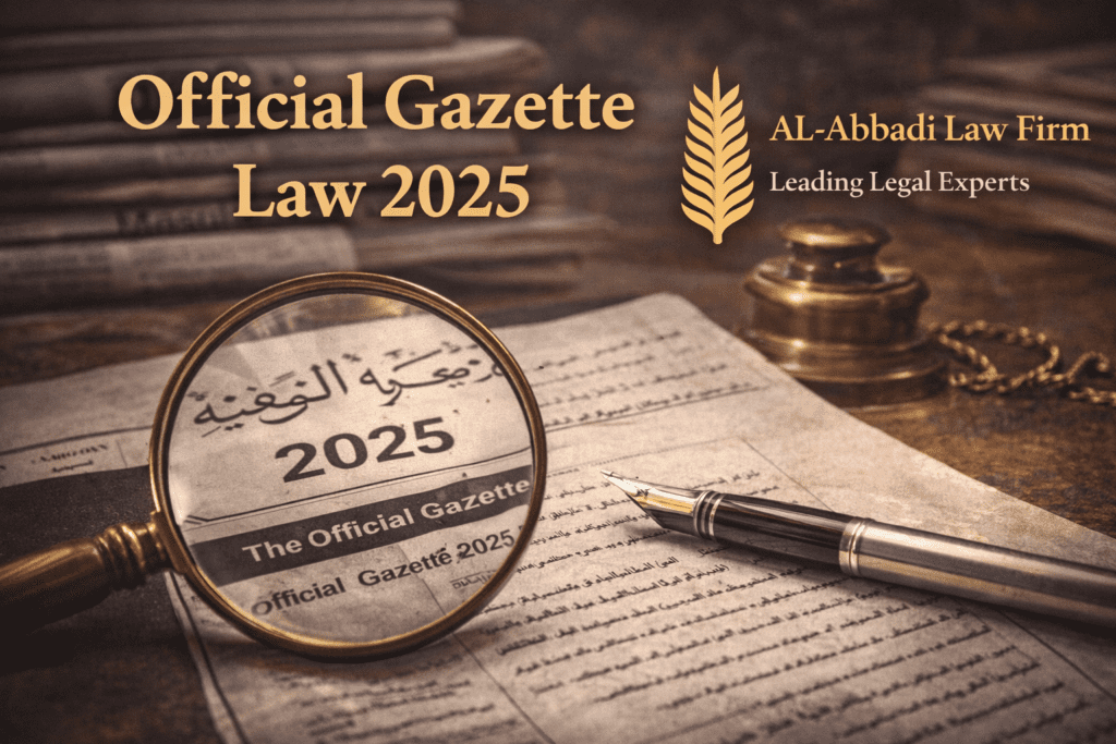 قانون الجريدة الرسمية