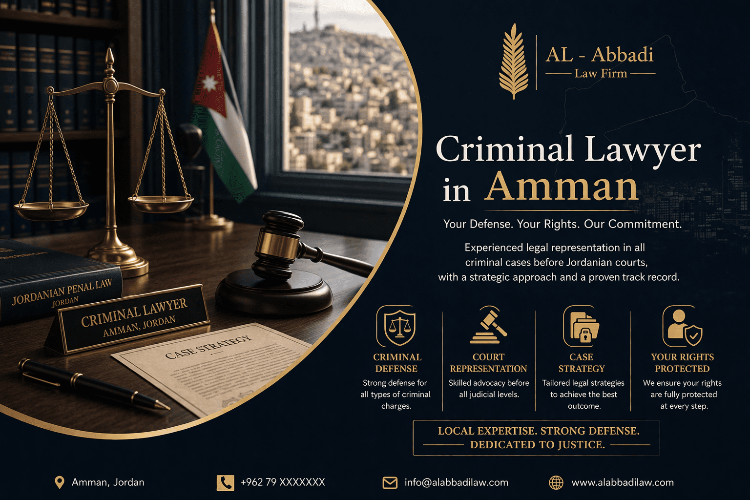محامي جنايات في عمان