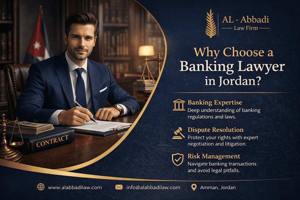 محامي بنوك في الأردن