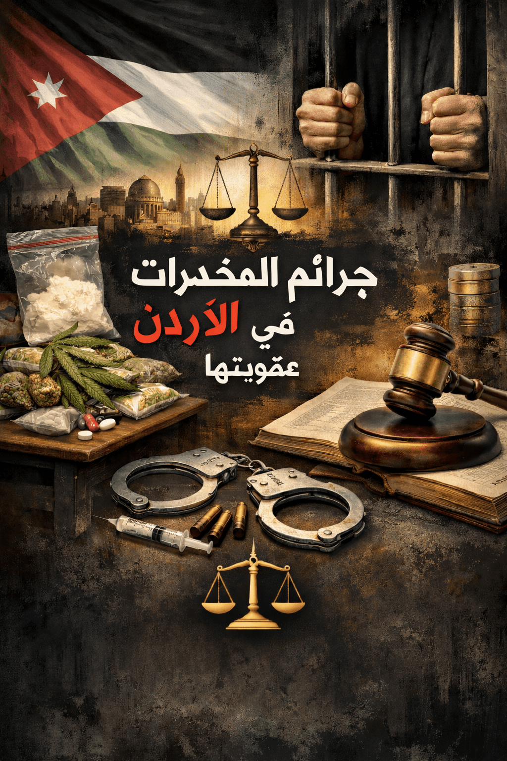 جرائم المخدرات في الأردن