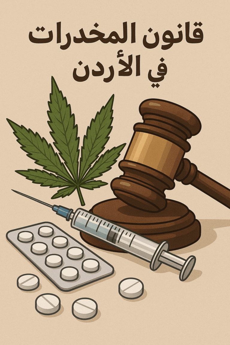 قانون المخدرات والمؤثرات العقلية