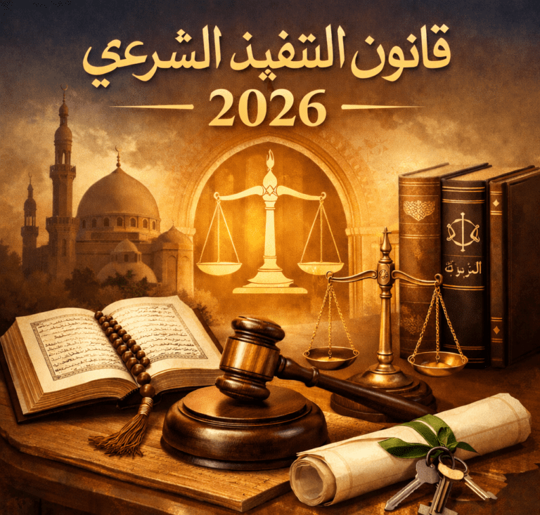 قانون التنفيذ الشرعي 2026