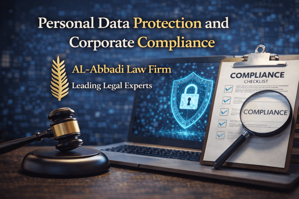 حماية البيانات الشخصية والامتثال المؤسسي