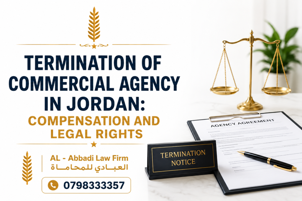 commercial agency in Jordan