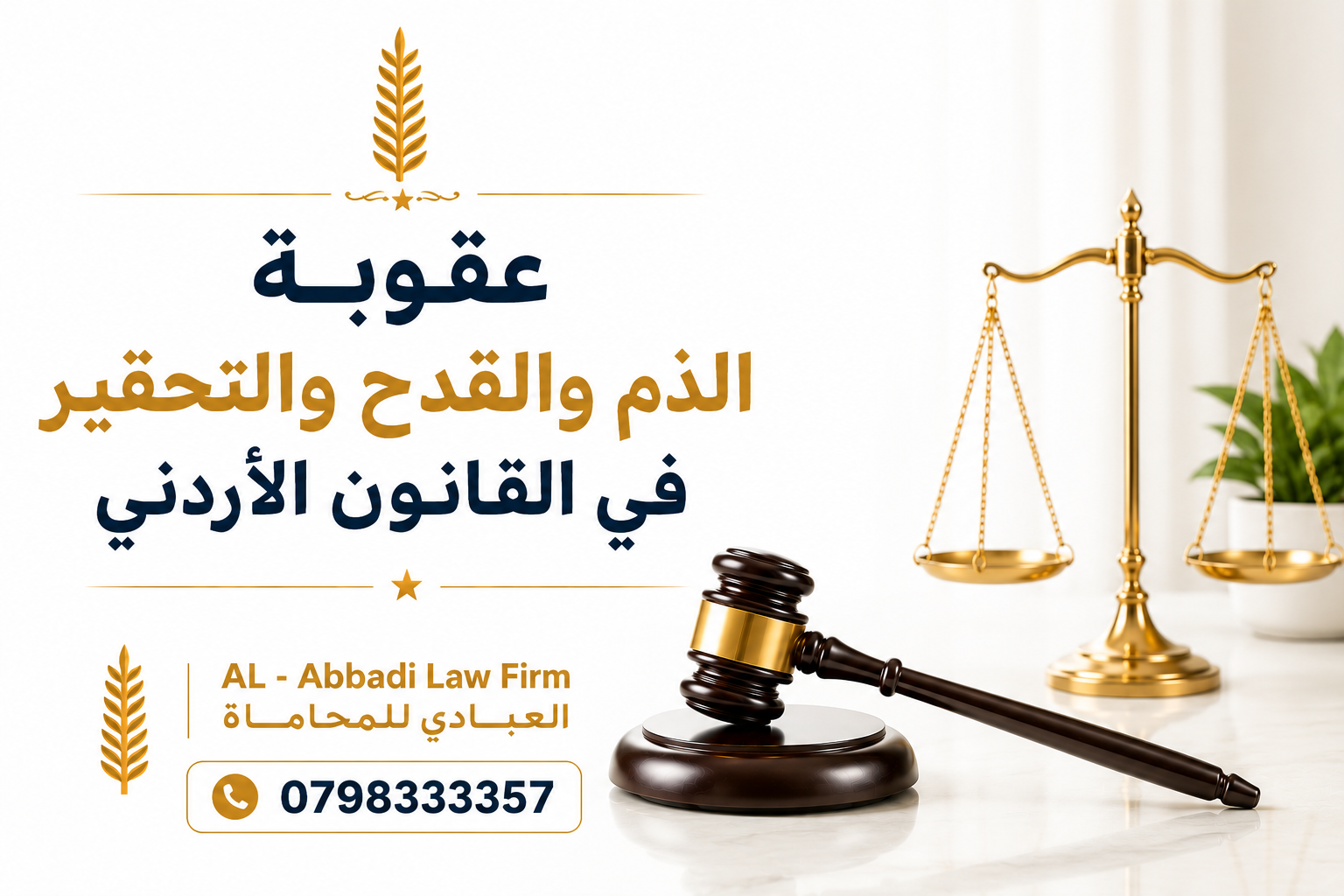عقوبة الذم والقدح والتحقير