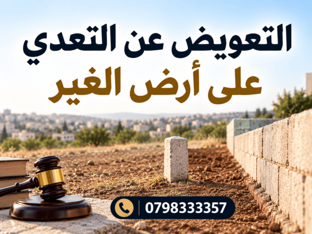 التعويض عن التعدي على أرض الغير