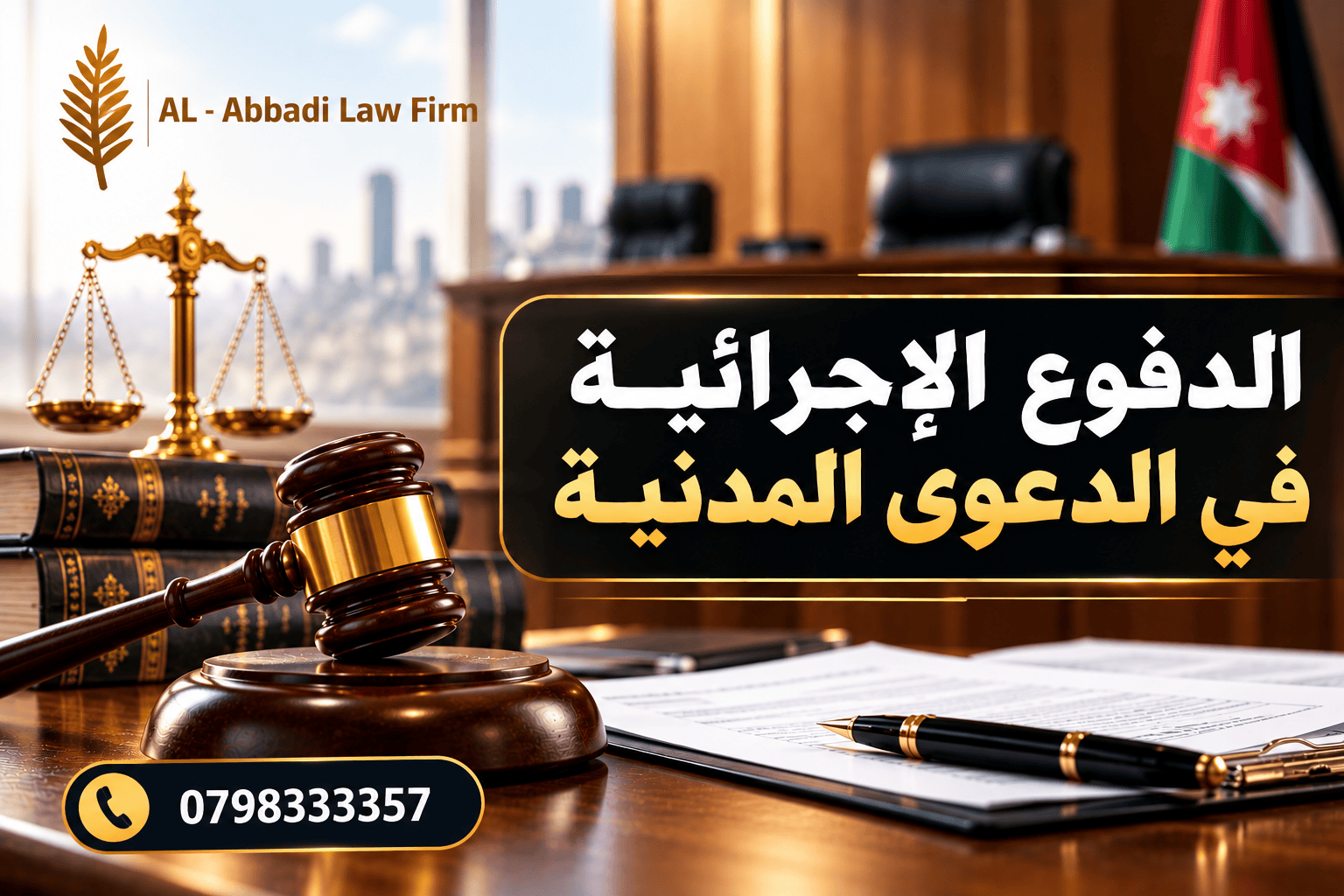 الدفوع الإجرائية في الدعوى المدنية