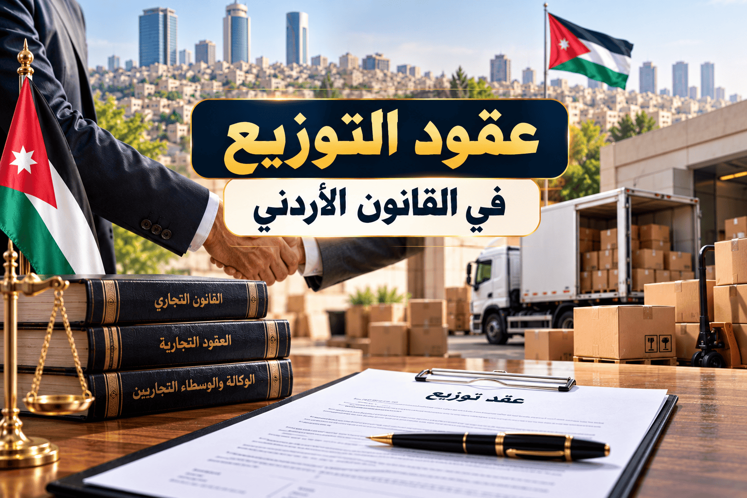 عقود التوزيع في القانون الأردني